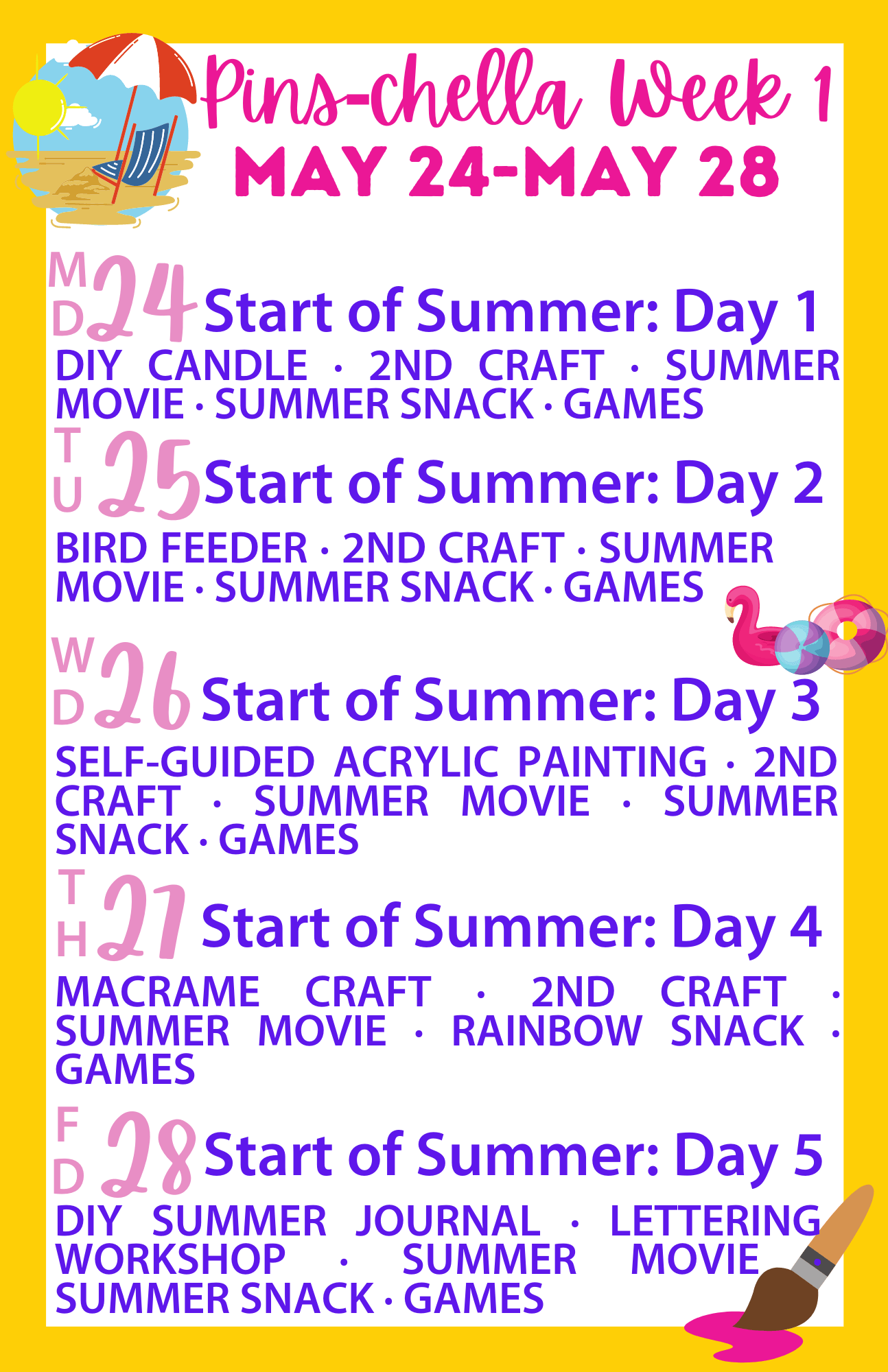 Summer Camp: Start of Summer
